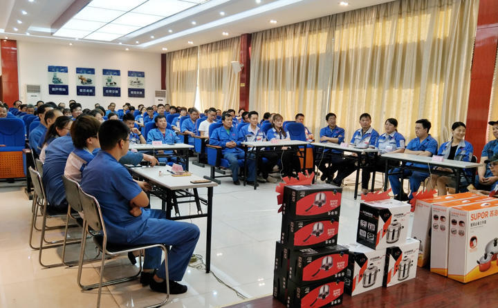 山東金格瑞顆粒機(jī)廠家5S知識競賽