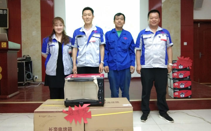 “5S”知識競賽冠軍合影